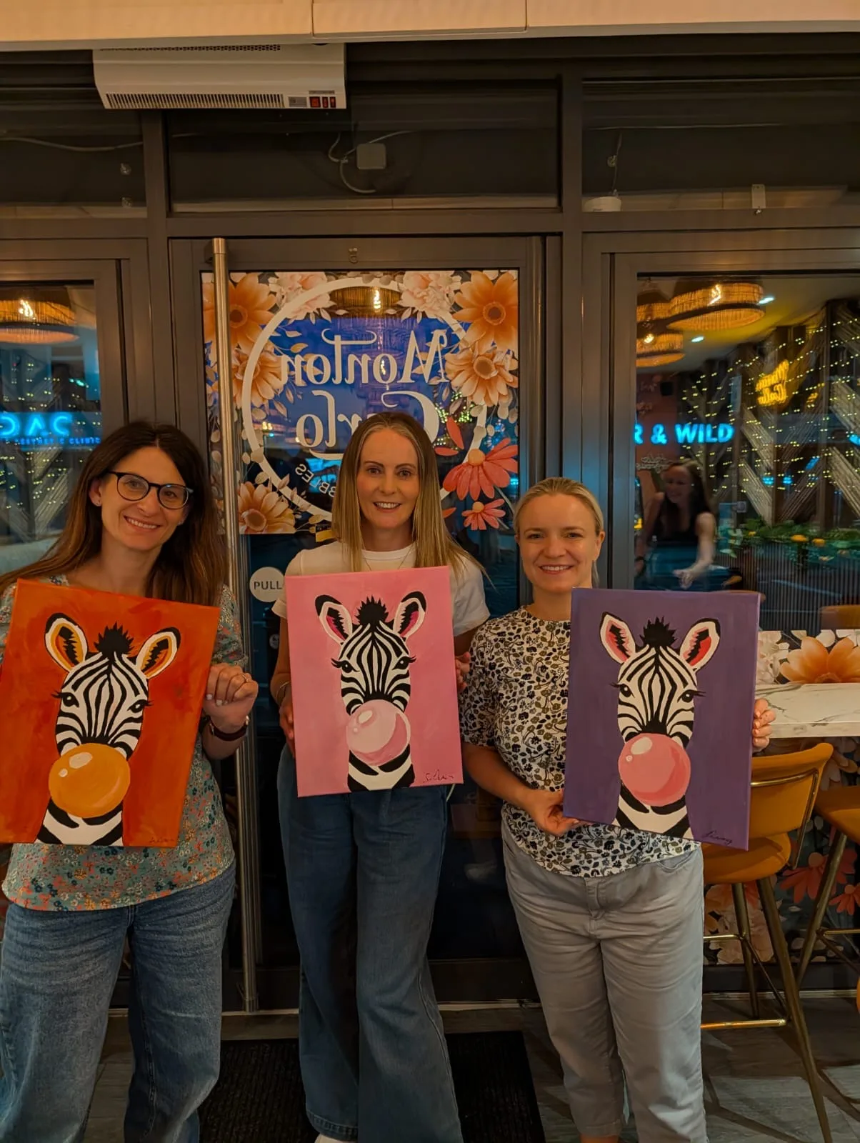 Monton Carlo - Pop Art Zebra — photo