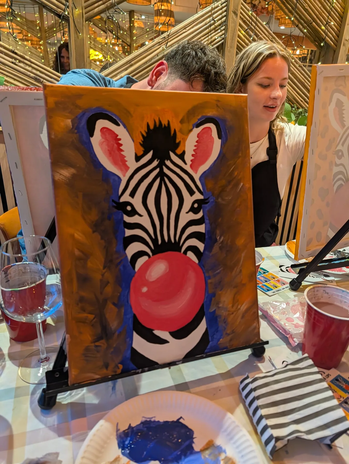 Monton Carlo - Pop Art Zebra — photo