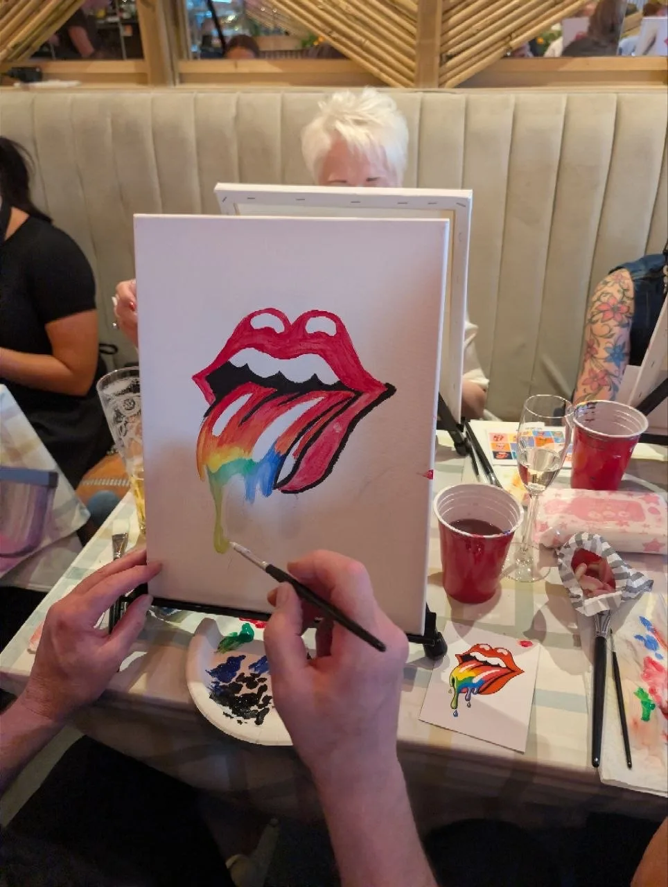 Monton Carlo - Mouth (Rainbow) — photo