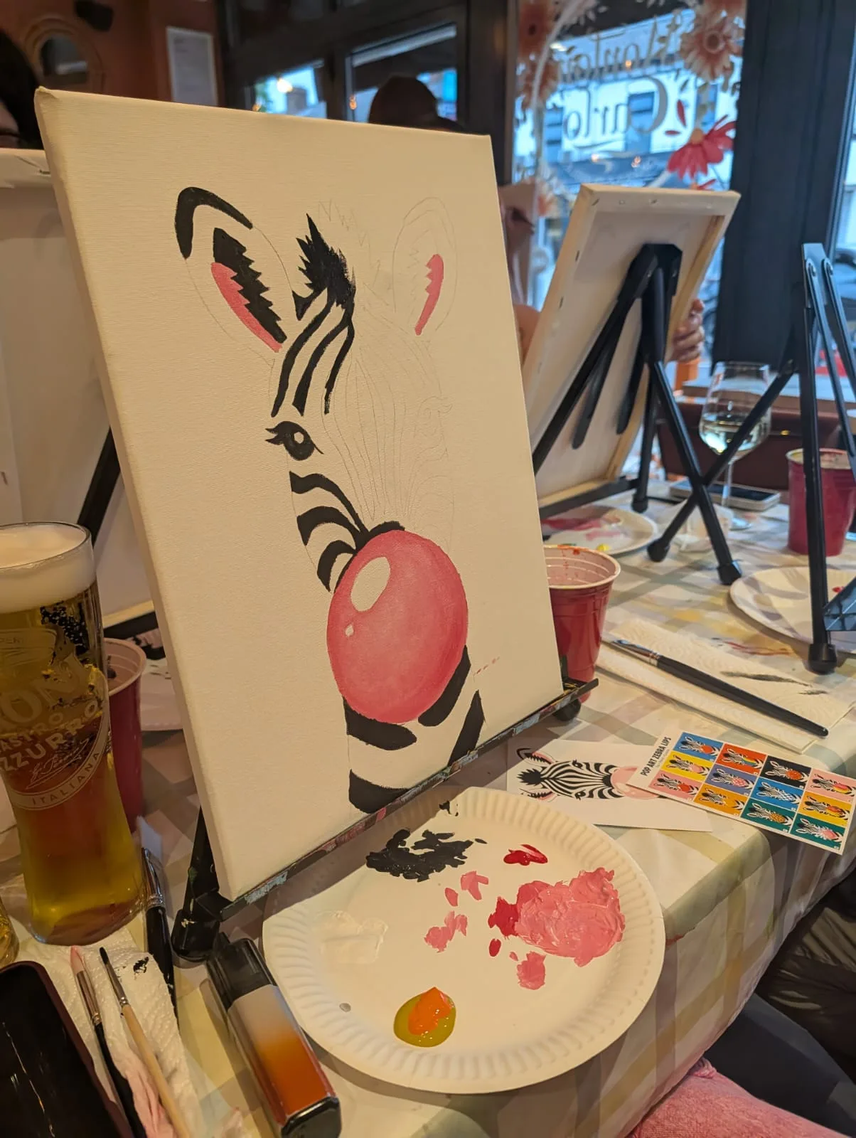 Monton Carlo - Pop Art Zebra — photo