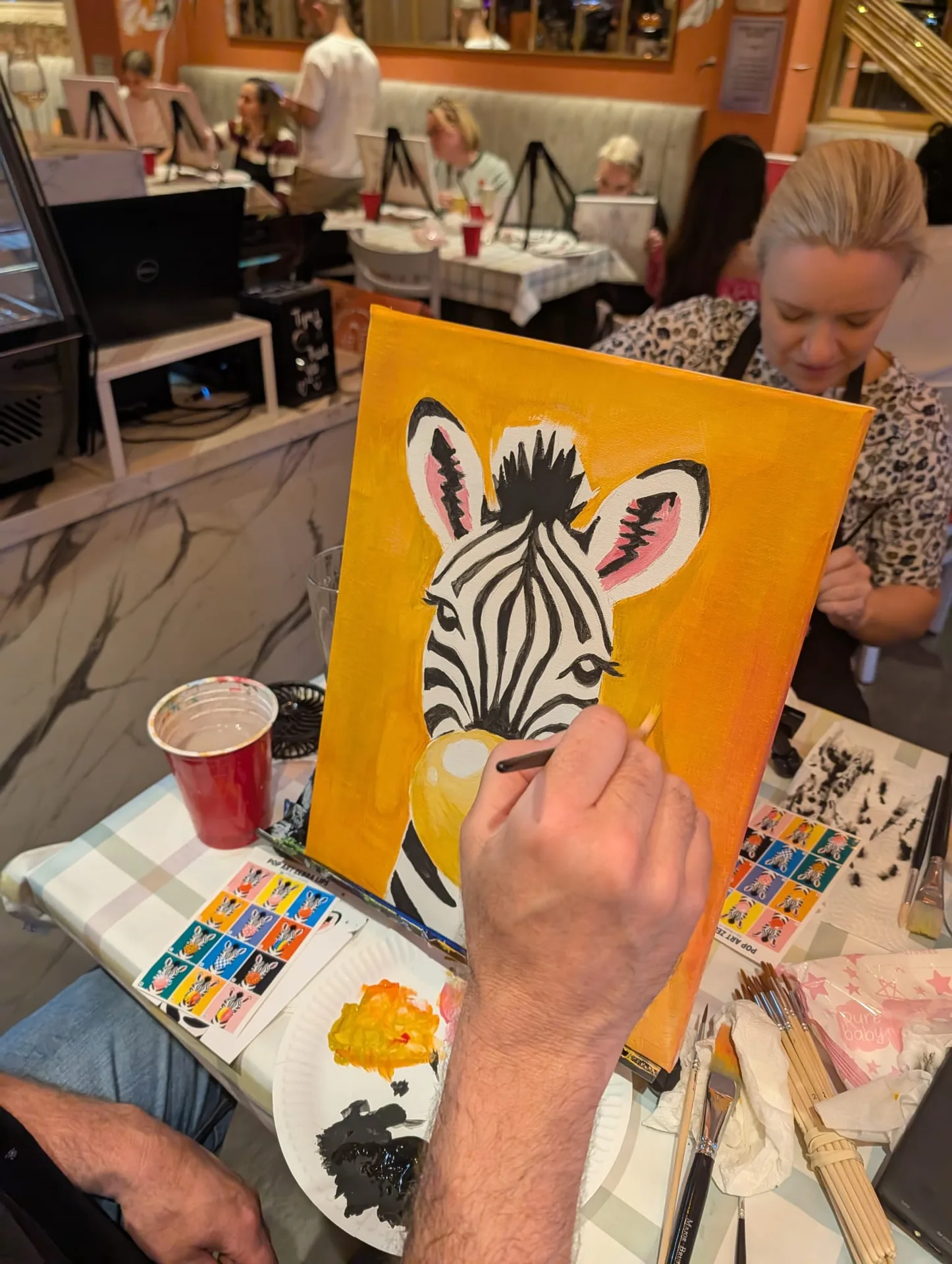 Monton Carlo - Pop Art Zebra — photo