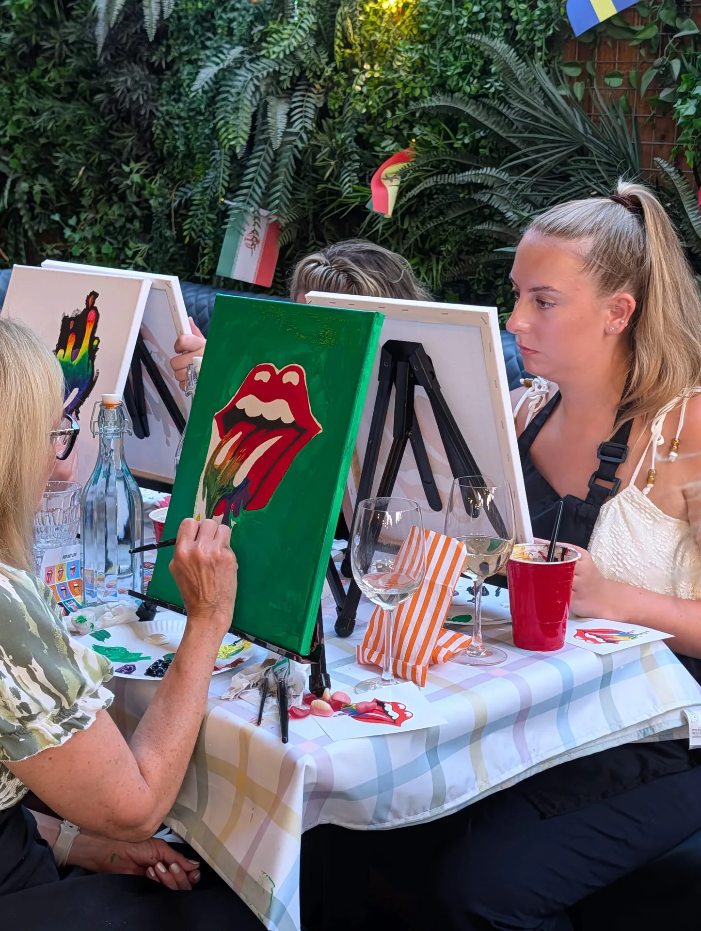 Corks Out - Rolling Stones Style Mouth — photo