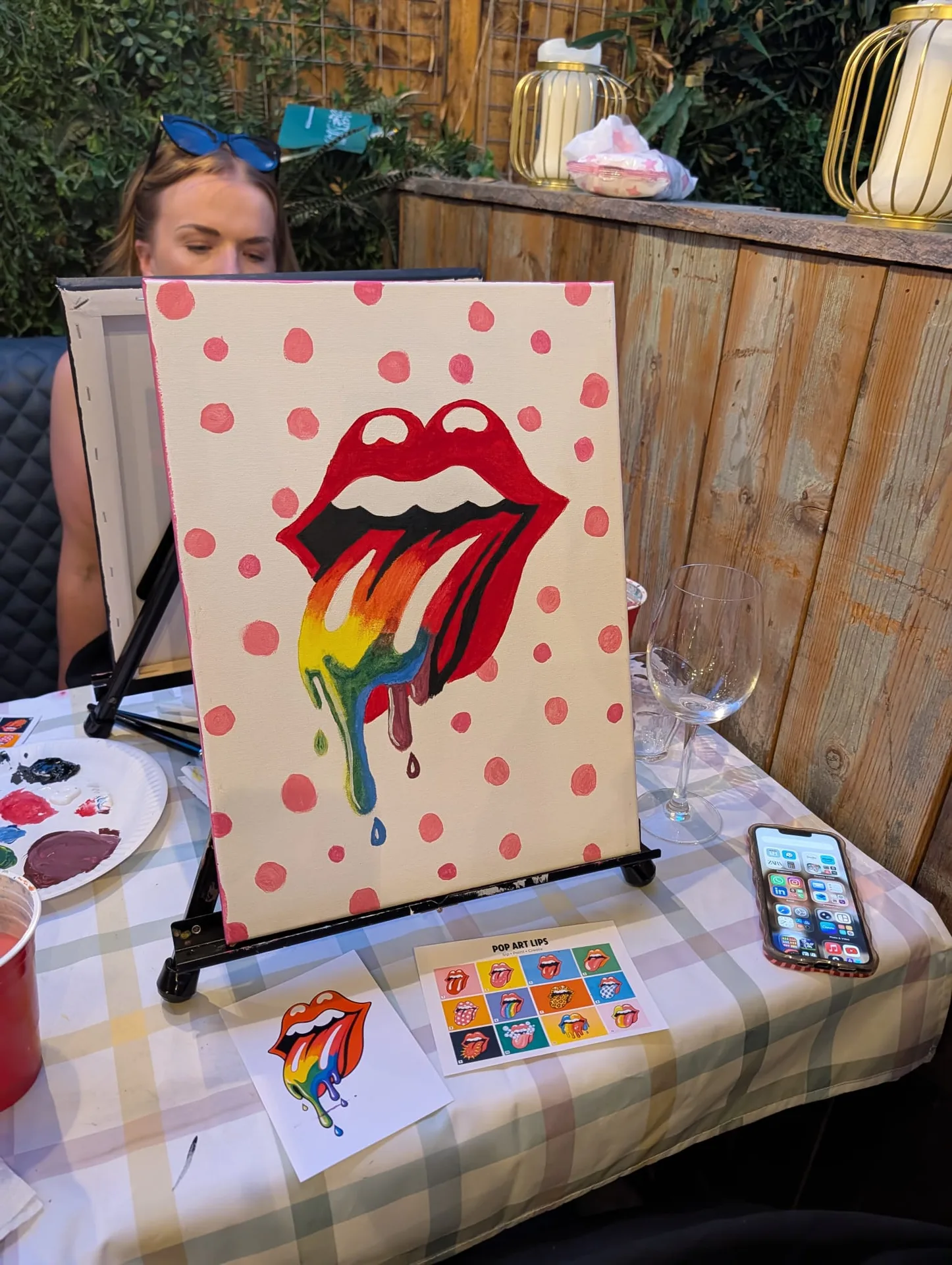 Corks Out - Rolling Stones Style Mouth — photo