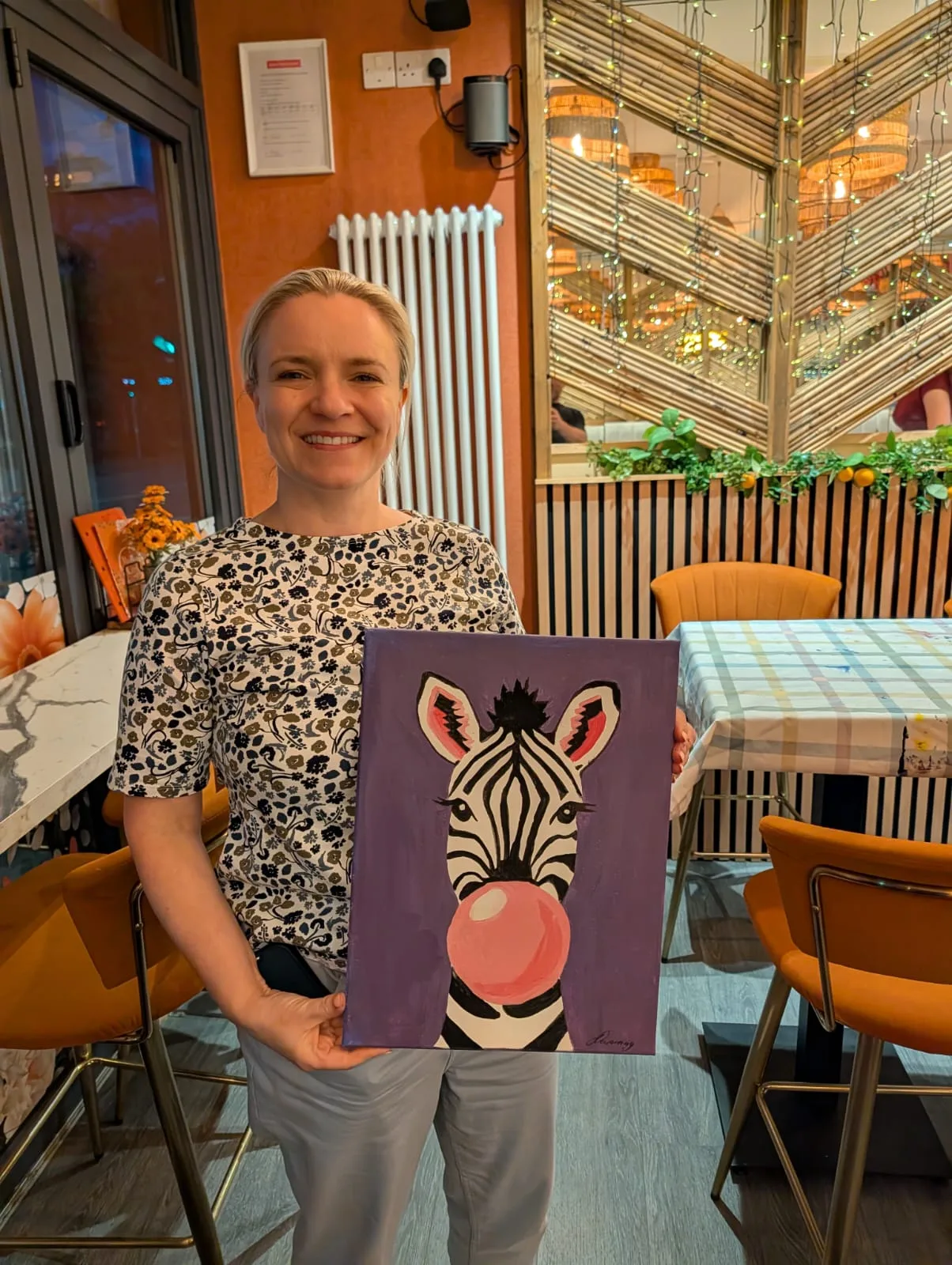 Monton Carlo - Pop Art Zebra — photo