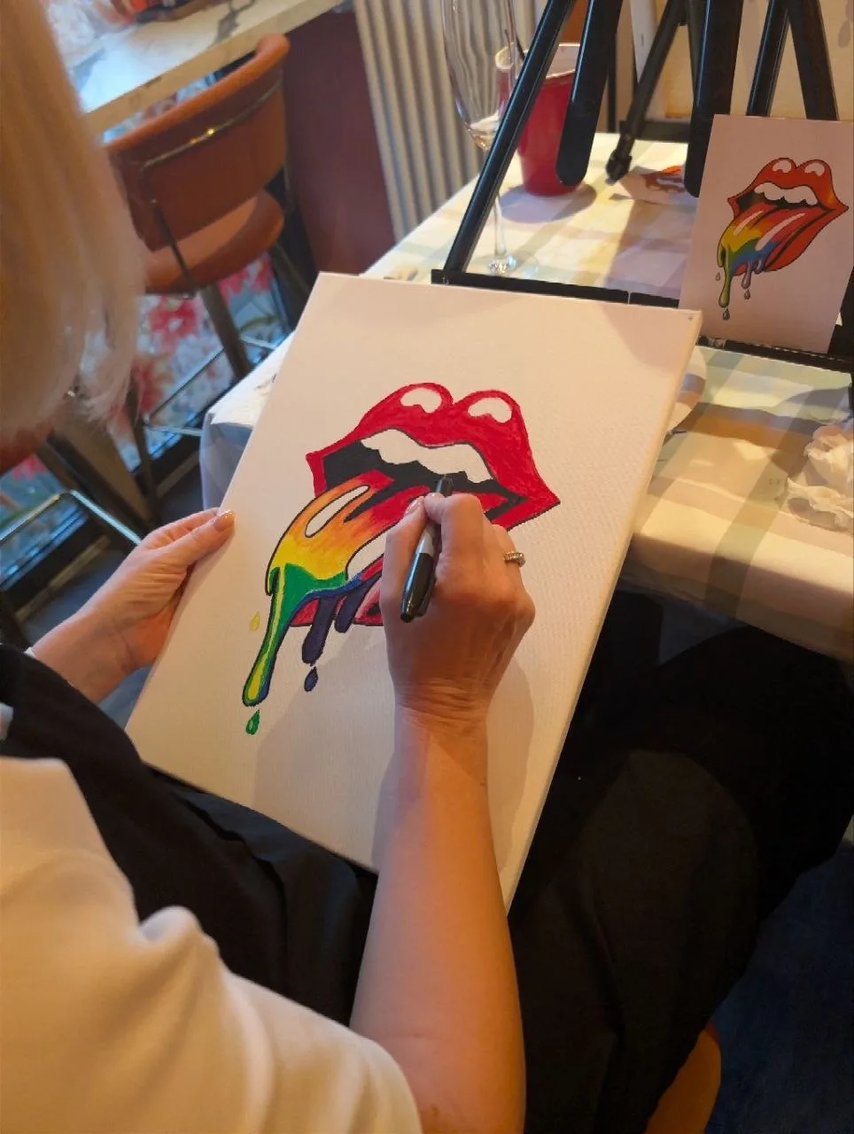 Monton Carlo - Mouth (Rainbow) — photo